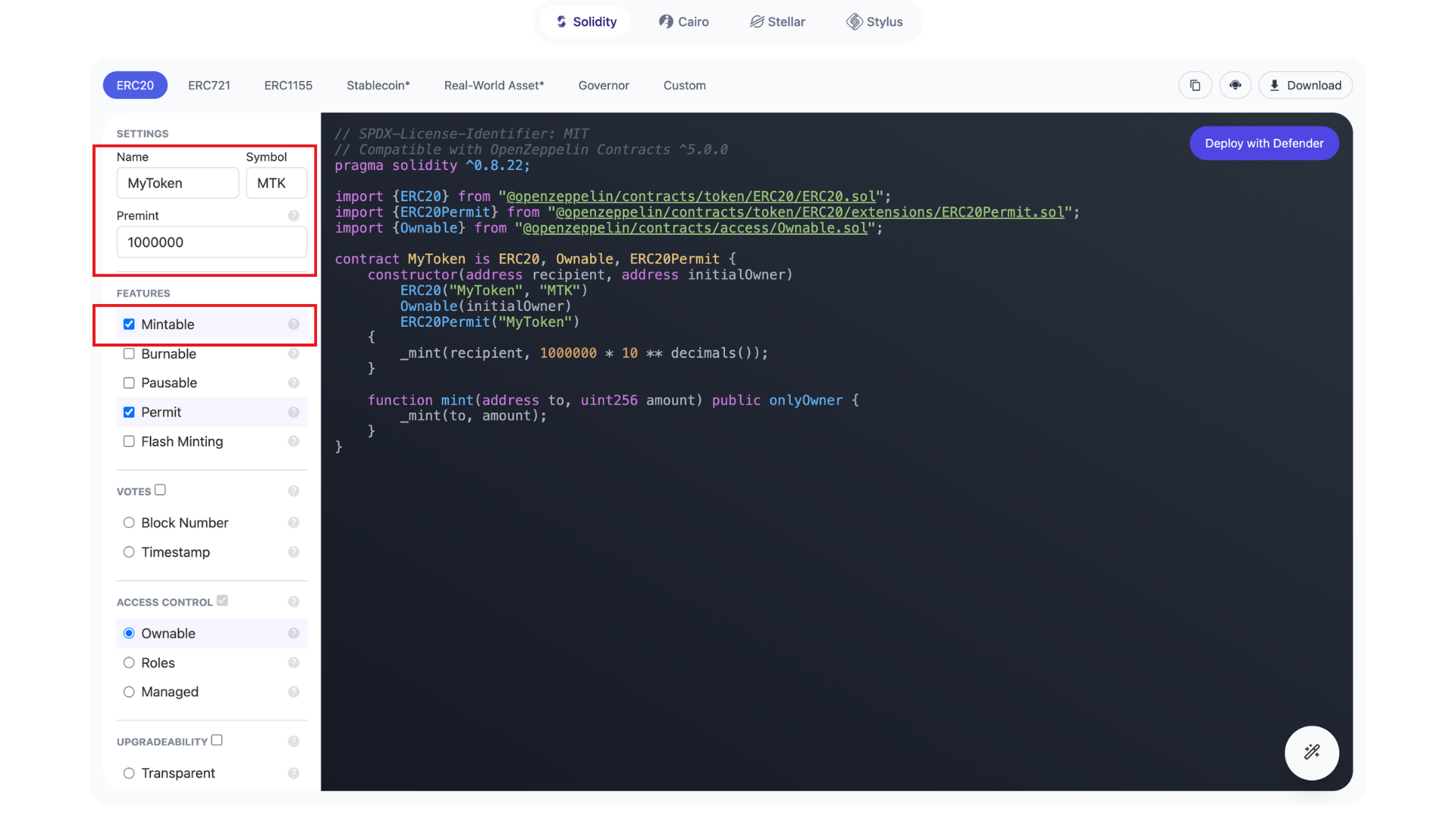 Openzepplin_Wizard-ERC721