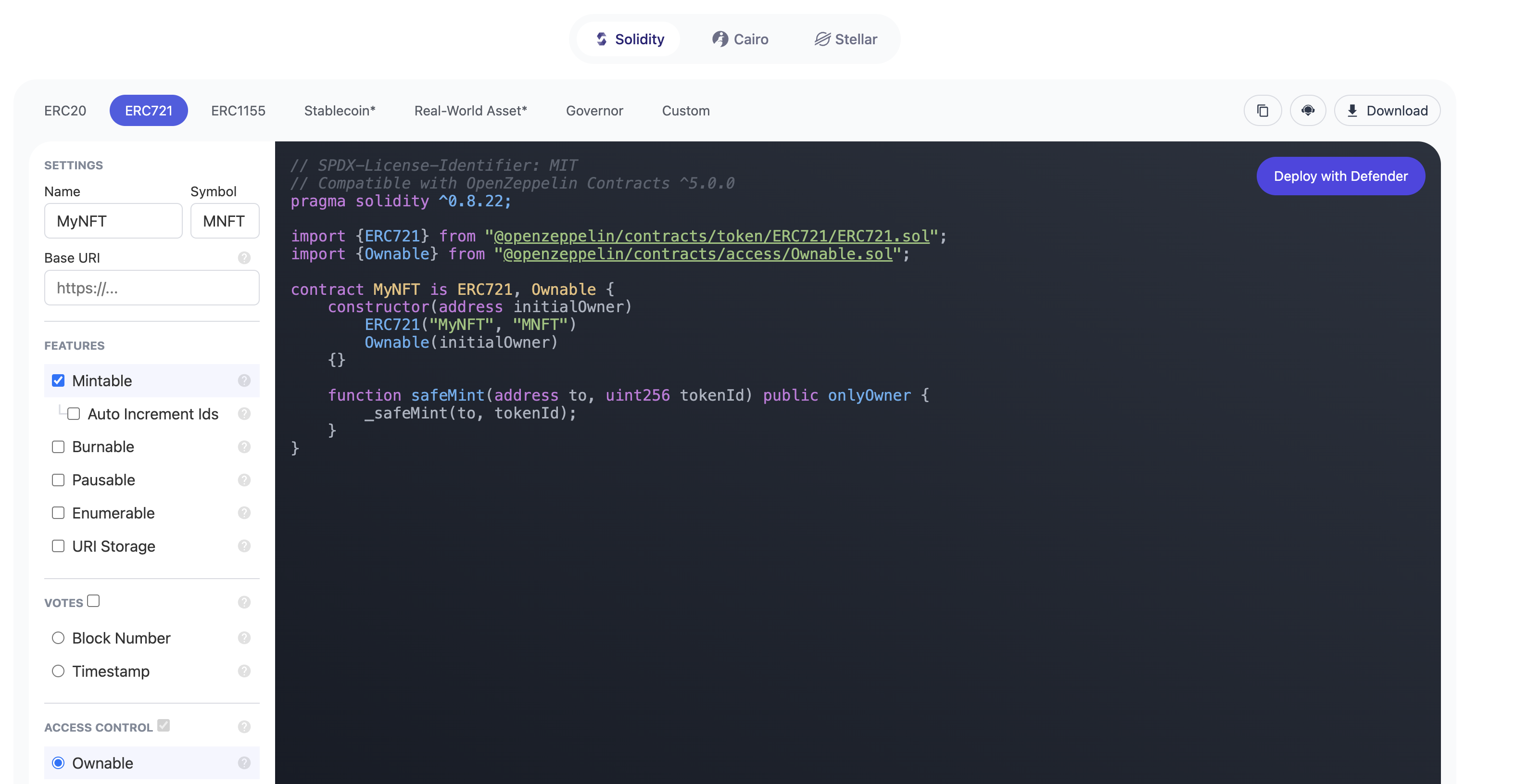 Openzepplin_Wizard-ERC721