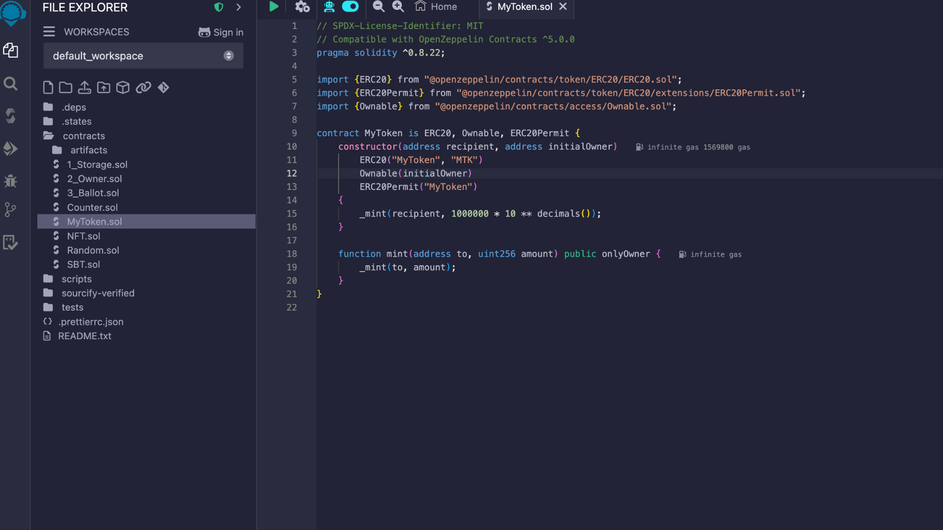 Remix_ERC20_Contract