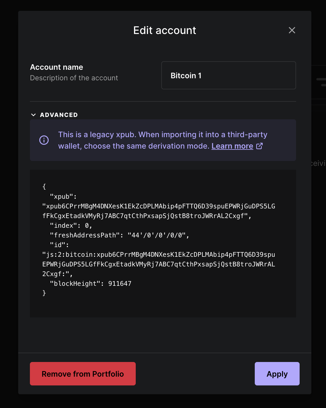 identify-bitcoin-primary-address